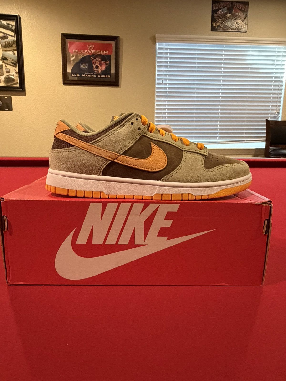 Nike Nike Dunk Low SE Dusty Olive Size 8.5 Replacement Box Size US 8.5 / EU 41-42 - 2 Thumbnail