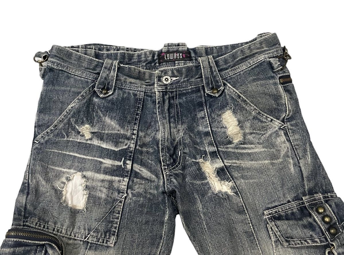 Vintage Vintage Lowbox Cargo Seditionaries Monkey Bootcut Pants Size US 33 - 6 Thumbnail