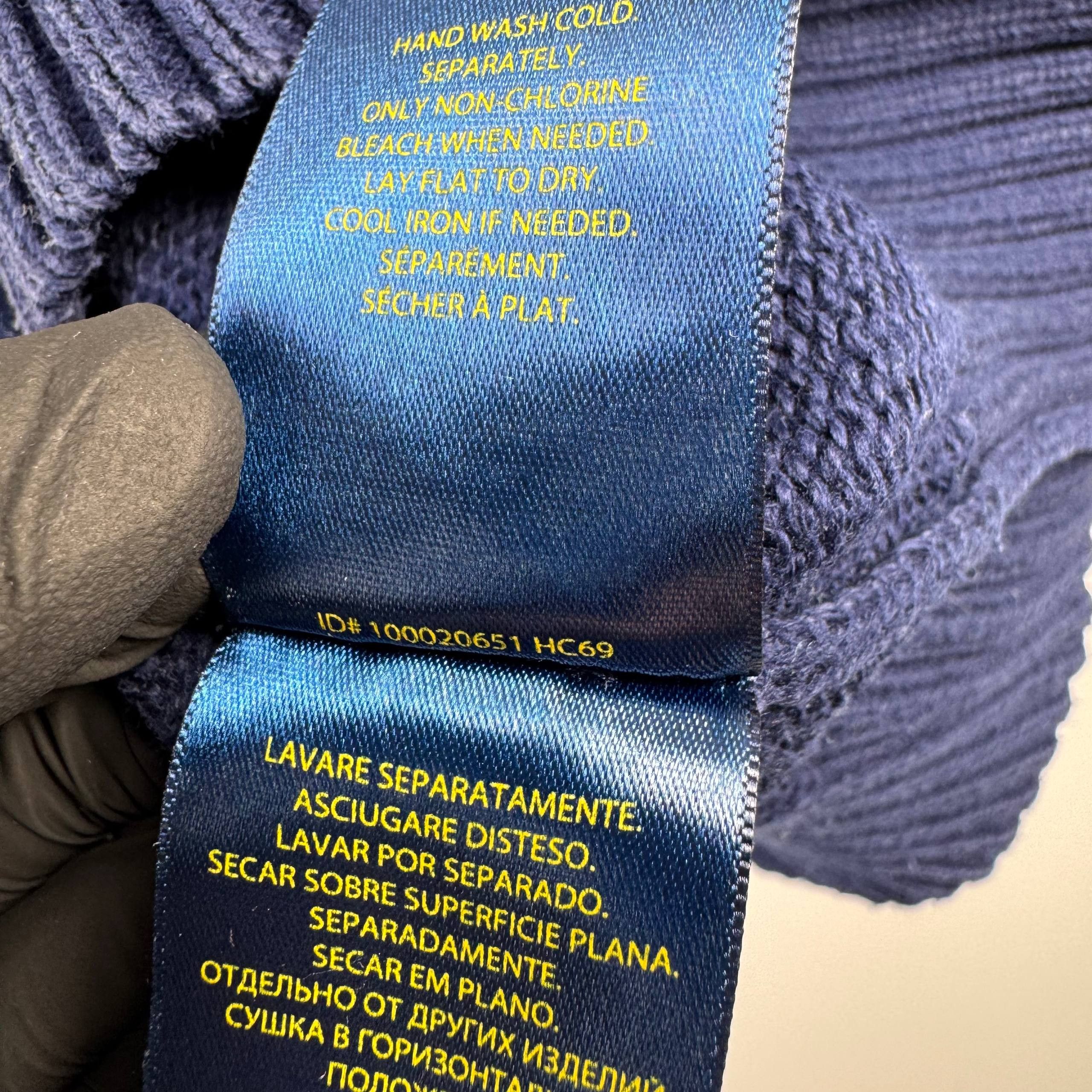 Polo Ralph Lauren Polo Ralph Lauren Crew Neck Knit Jumper Navy Mens Size L Size US L / EU 52-54 / 3 - 6 Thumbnail