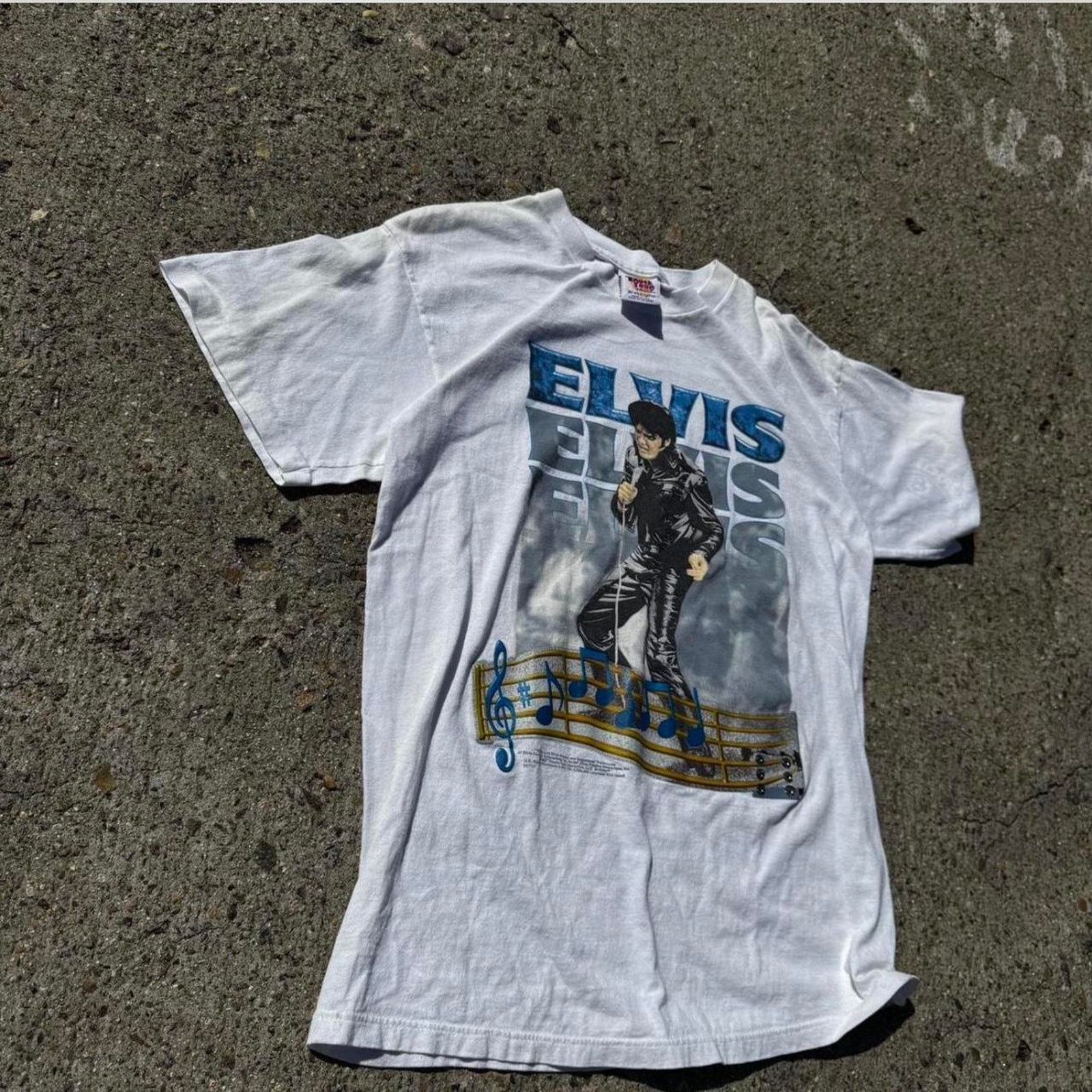 Other 1997 Wild Oats Elvis T-Shirt – Vintage Men’s Large Size US L / EU 52-54 / 3 - 2 Thumbnail