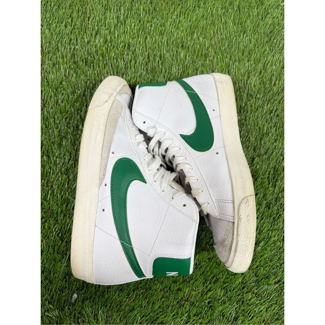 Nike Nike Blazer '77 Vintage Mid White Pine Green Size 9 Basketba Size US 9 / EU 42 - 5 Thumbnail