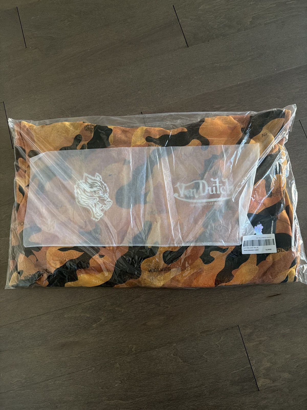 Von Dutch Von Dutch X Darc Sport Orange Camo Hoodie Size US XL / EU 56 / 4 - 5 Thumbnail