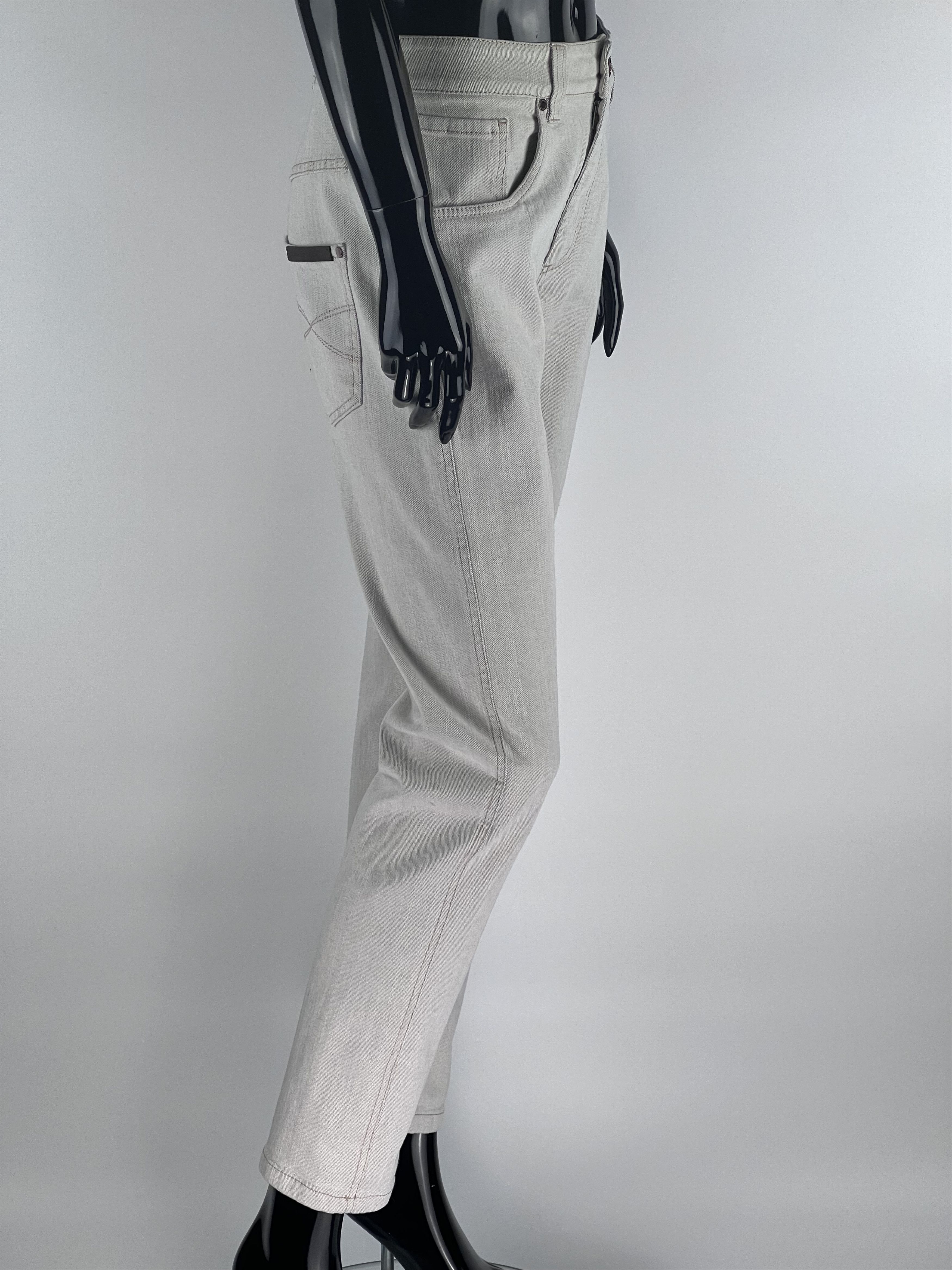 Brunello Cucinelli Brunello Cucinelli Gray Jeans Size IT40 Size 27" / US 4 / IT 40 - 2 Thumbnail