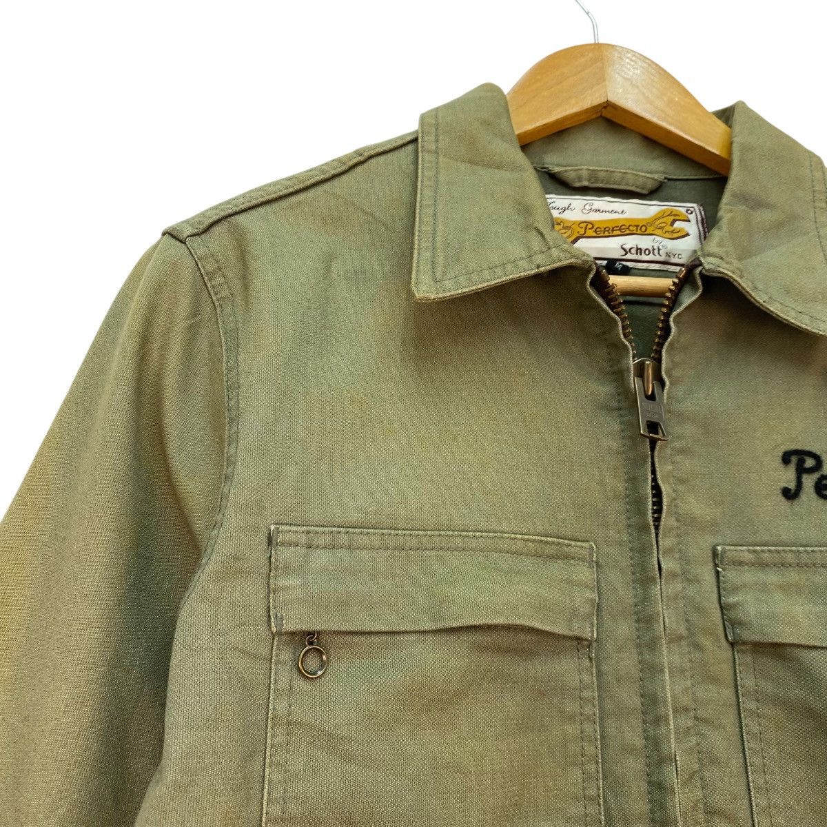 Schott 💥Schott Perfecto Workwear Style Jacket Size US M / EU 48-50 / 2 - 3 Thumbnail