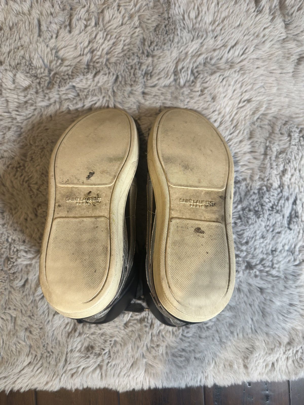 Saint Laurent Paris SAINT LAURENT PARIS SLP SL/36H Silver Star Sneakers Size US 8.5 / EU 41-42 - 9 Thumbnail