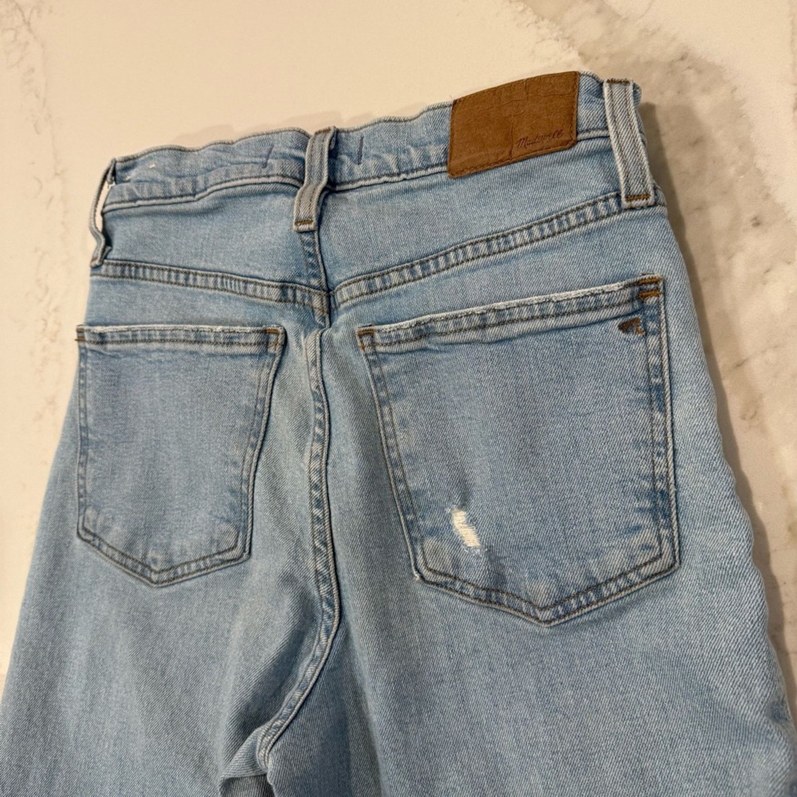Madewell Madewell The Perfect Vintage Straight Denim Jeans Women’s 25 Size 25" / US 0 / IT 36 - 11 Thumbnail