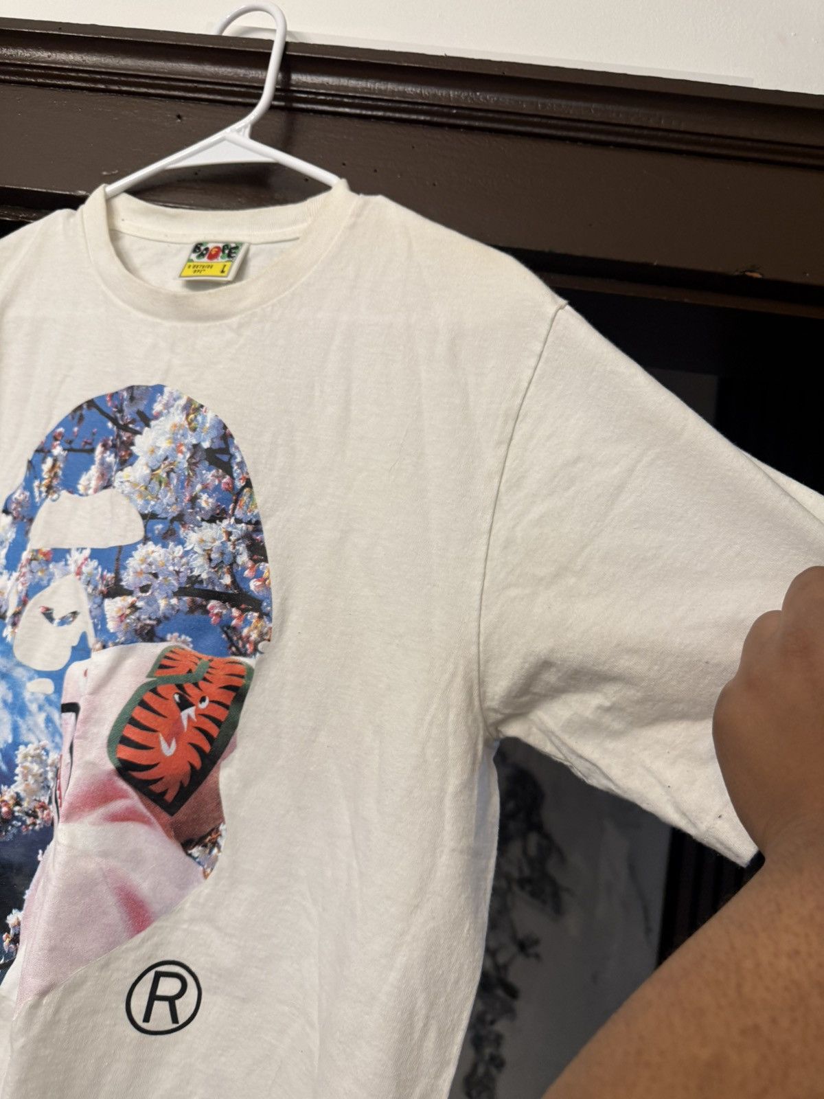 Bape Bape Sakura Ape Head Tee Size Large 2018 Size US L / EU 52-54 / 3 - 5 Thumbnail