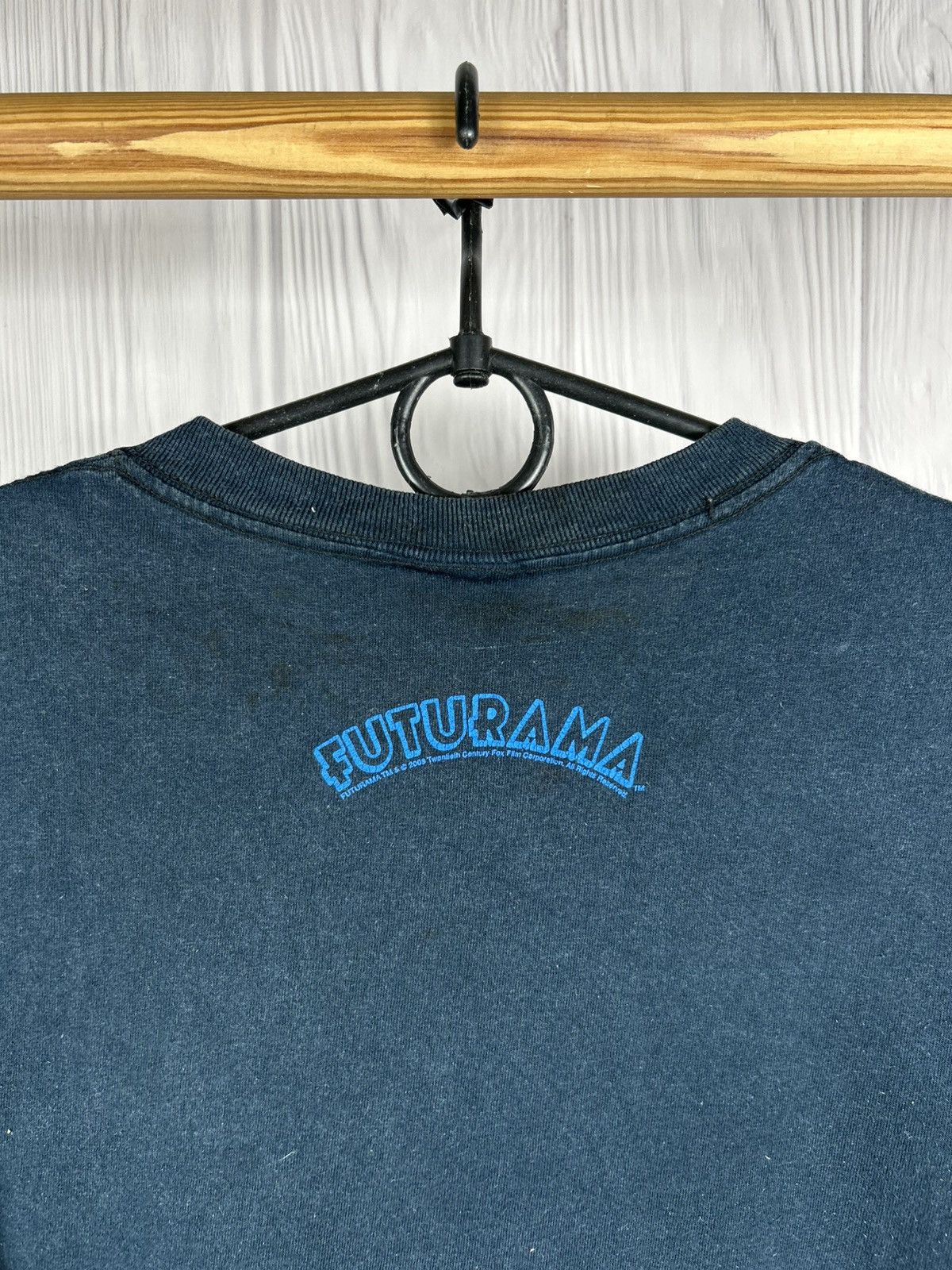 Cartoon Network Vintage 2008 Futurama Bender “Bite My Shiny Metal Ass” M Size US M / EU 48-50 / 2 - 10 Thumbnail