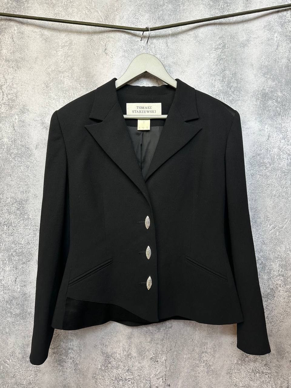 Other Tomasz Starzewski England Wool Tailored Blazer Embellished Size L / US 10 / IT 46 - 1 Thumbnail
