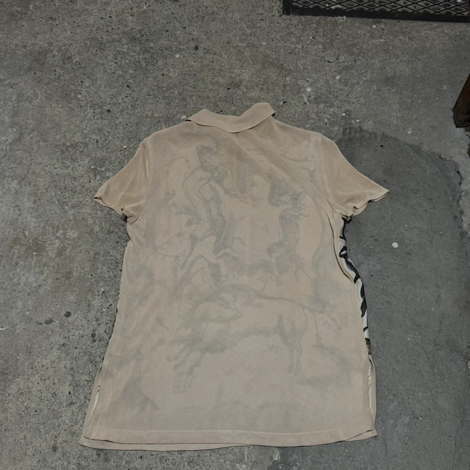 Hermes Vintage Hermes by Margiela silk polo Size XS / US 0-2 / IT 36-38 - 10 Thumbnail