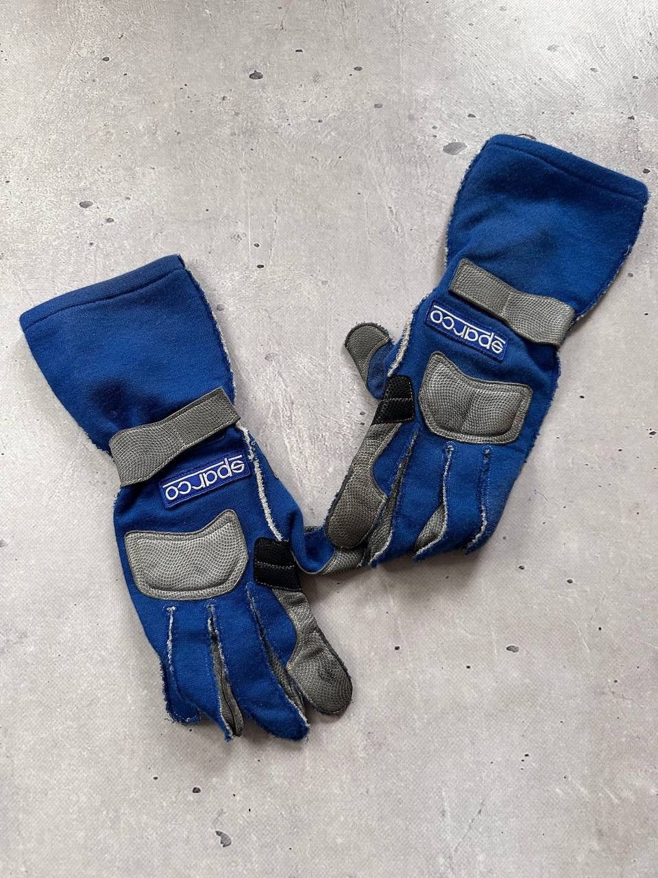 NASCAR × Vintage Sparco Vintage Racing Gloves Size ONE SIZE - 3 Thumbnail