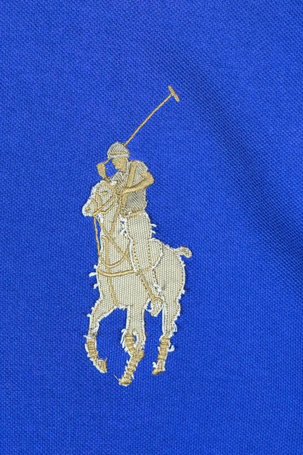 Polo Ralph Lauren 08AW Polo RL “Artisan Big Pony” Piqué Rugby – Royal Blue L Size US L / EU 52-54 / 3 - 9 Thumbnail