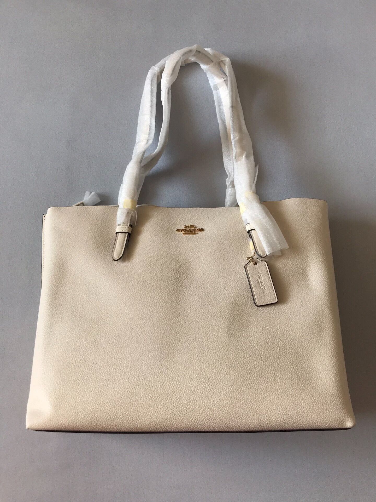 Coach Coach 1671 Mollie White Tote Bag Size ONE SIZE - 1 Thumbnail