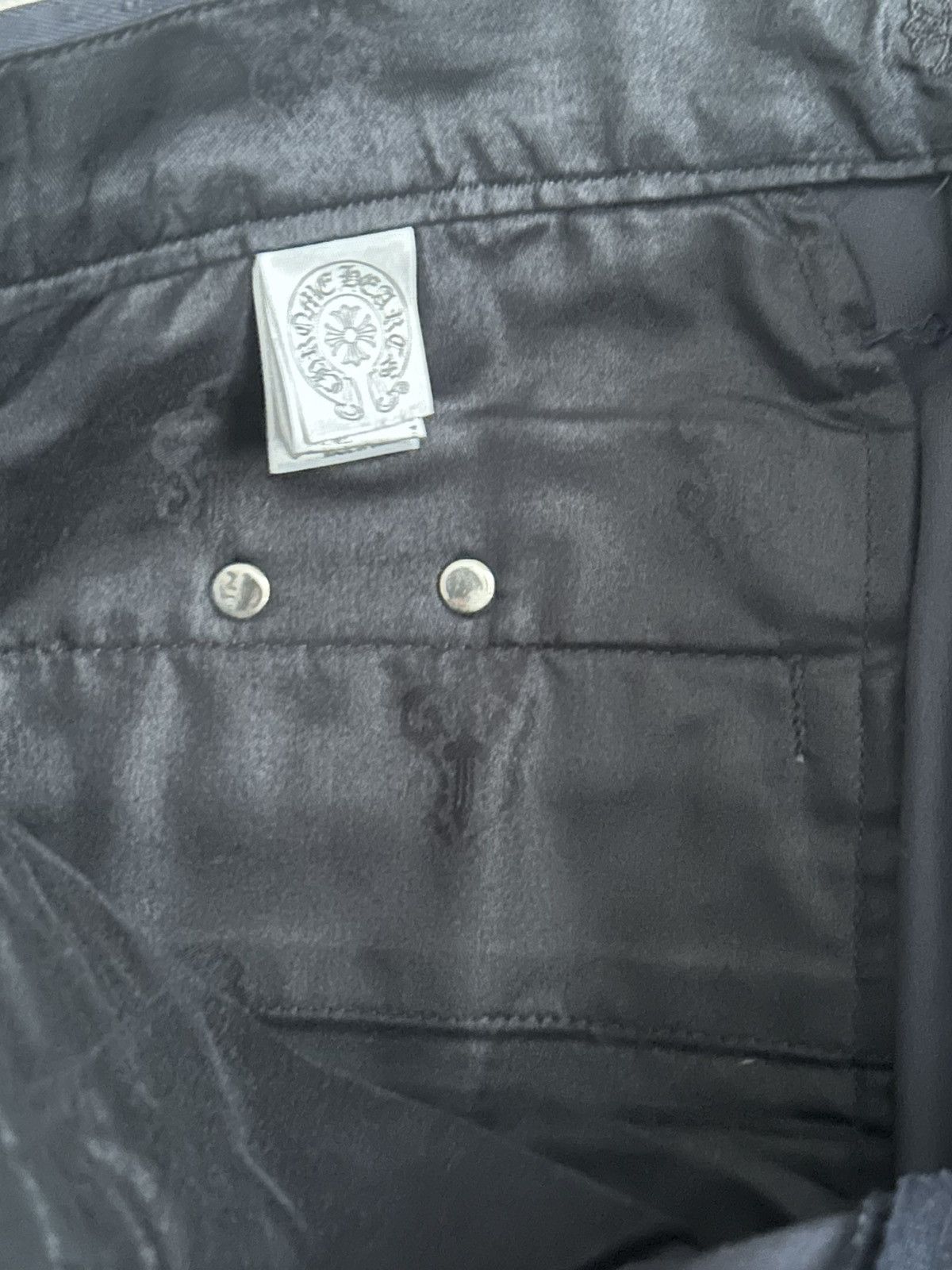 Chrome Hearts Navy Chino Shorts FLAWLESS Size US 32 / EU 48 - 8 Thumbnail
