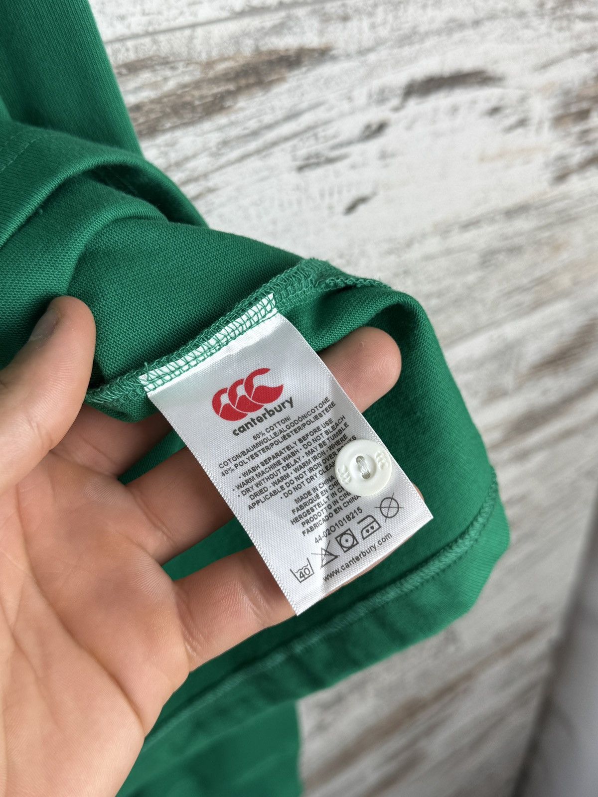 Canterbury of New Zealand × Vintage Vintage Cantbery Irish Rugby football union Sweatshirt tee Size US XL / EU 56 / 4 - 14 Thumbnail
