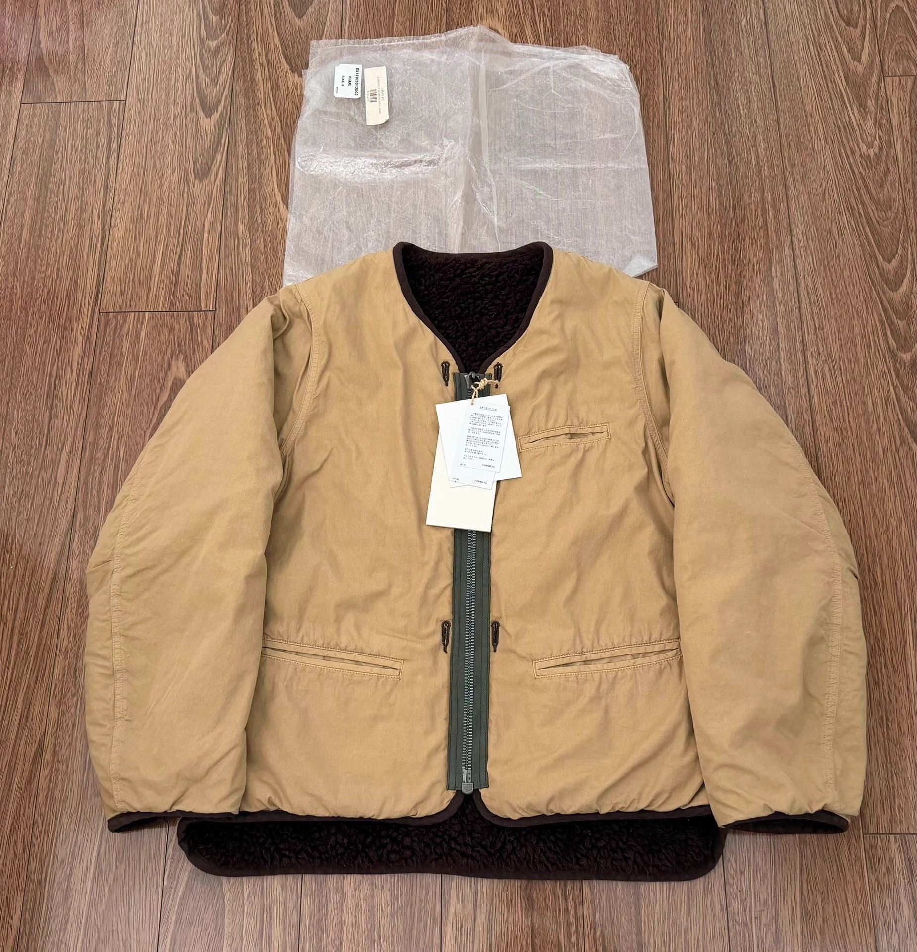 Visvim VISVIM C/D Liner Jkt NA Excl. Military Khaki 3 Mint Size US L / EU 52-54 / 3 - 4 Thumbnail