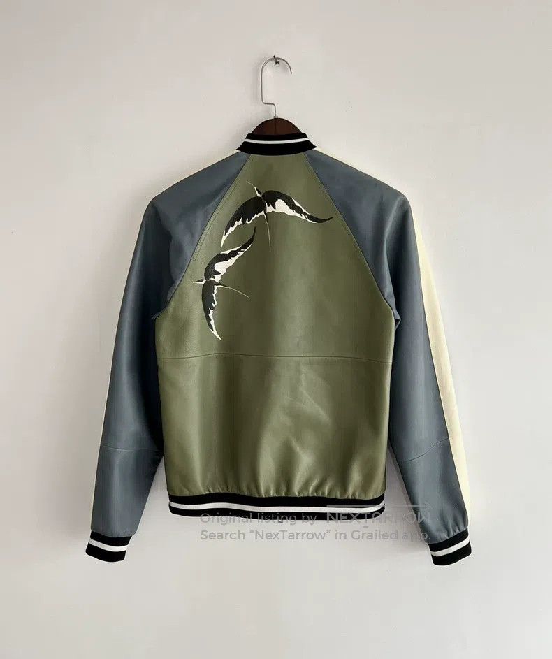 Valentino Valentino Asuka leather jacket baseball uniform jacket Size US S / EU 44-46 / 1 - 4 Thumbnail