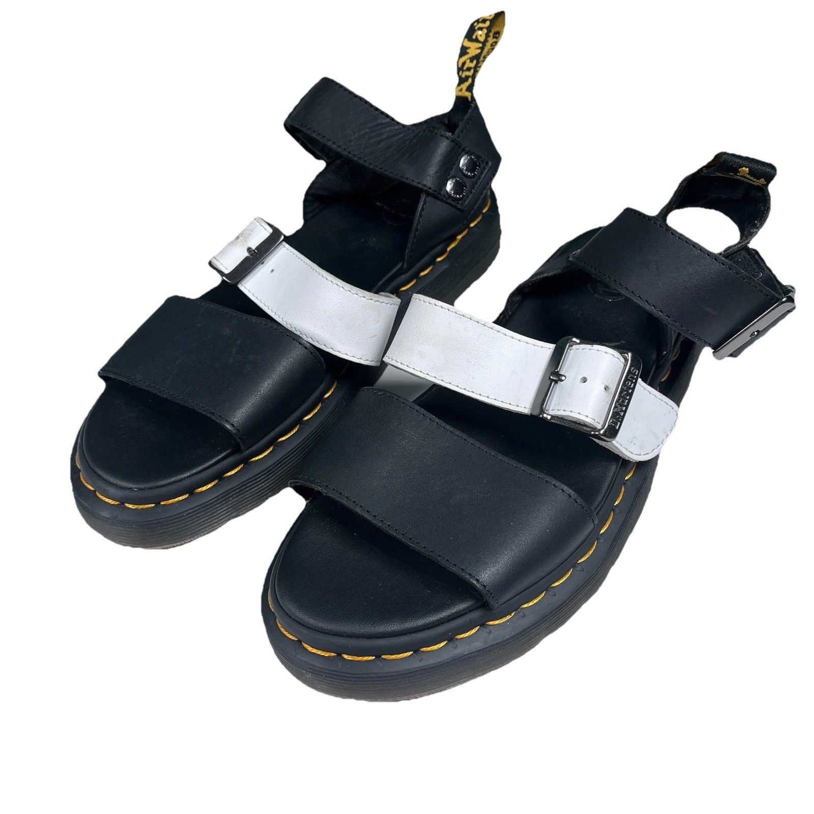 Dr. Martens Dr. Martens Gryphon Contrast Leather Strap Sandals Sz 8 Size US 8 / EU 41 - 1 Thumbnail