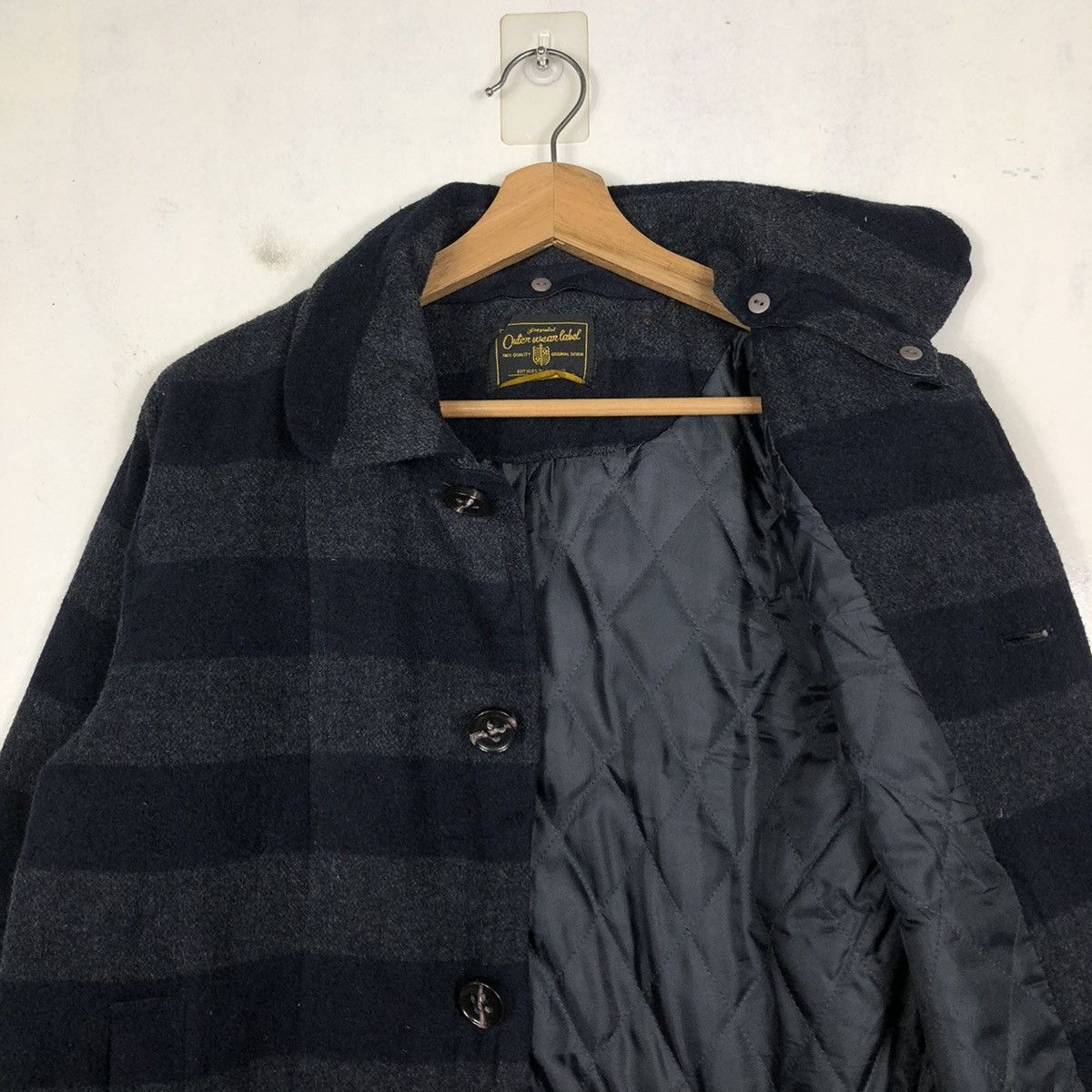 Japanese Brand 📌VINTAGE WORK WOOL JACKET OUTER WEAR LABEL ISSEY MIYAKE Size US M / EU 48-50 / 2 - 13 Thumbnail