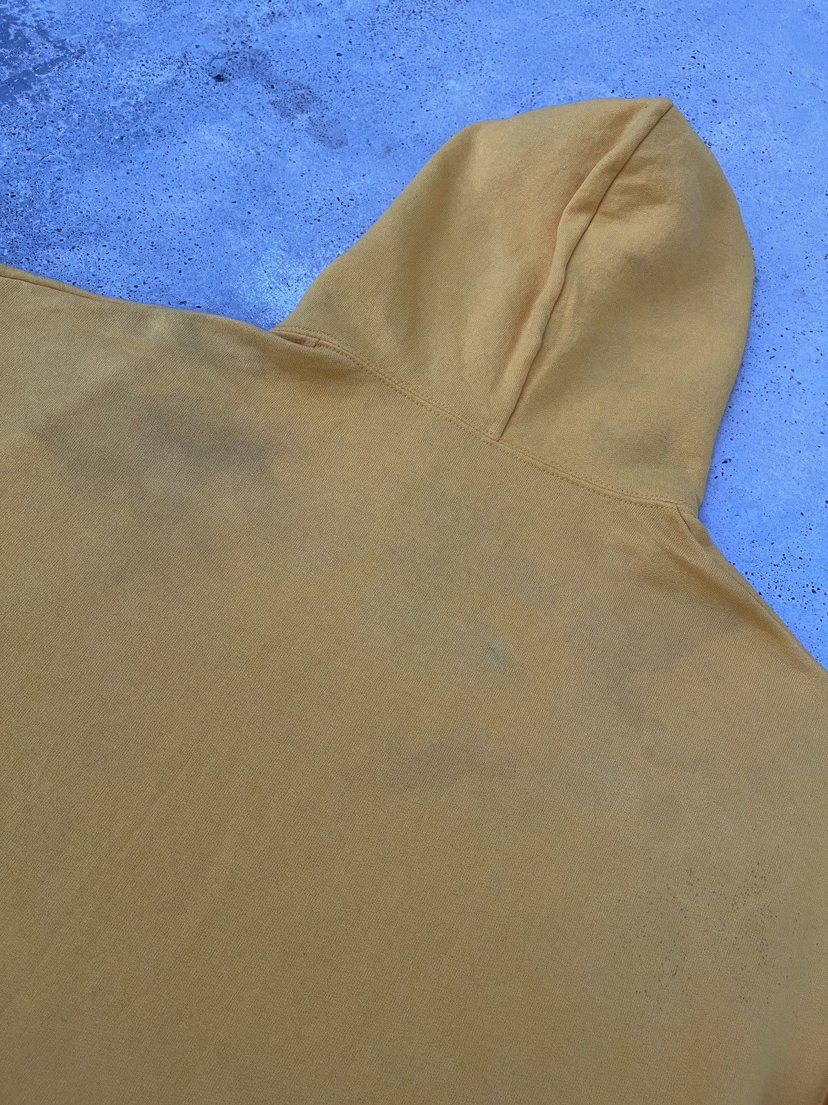 Japanese Brand Kanagawa Japan Faded Yellow Pull Over Hoodie Size US L / EU 52-54 / 3 - 8 Thumbnail