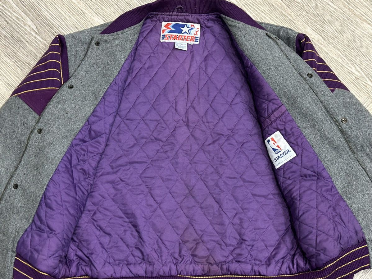 NBA × Starter × Vintage *VINTAGE 80s* Starter X Los Angeles Lakers Size US XL / EU 56 / 4 - 6 Thumbnail