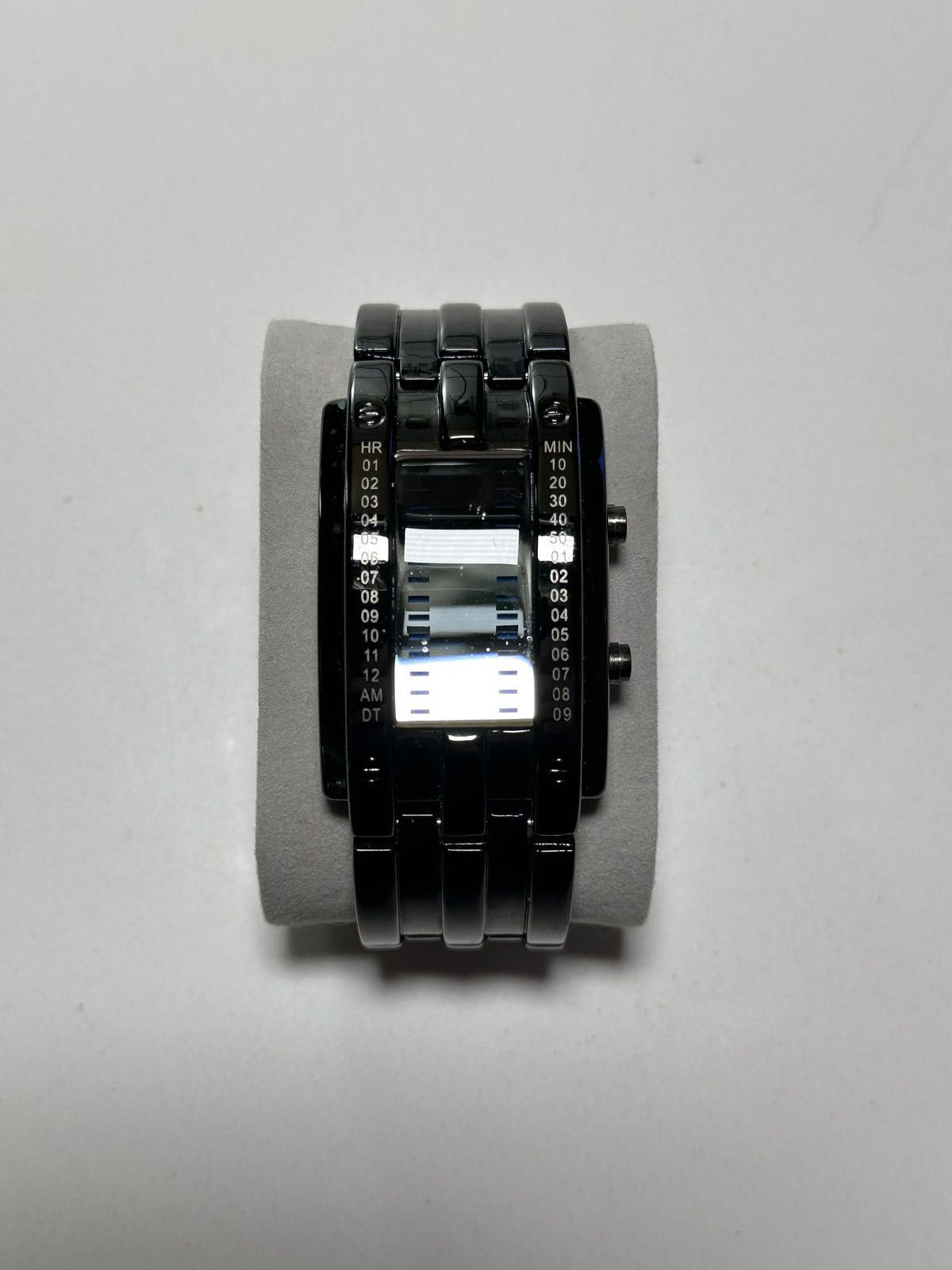 Genetic Manipulation Shinichiro Kuriya Black Digital LED Bracelet Watch Size ONE SIZE - 1 Thumbnail