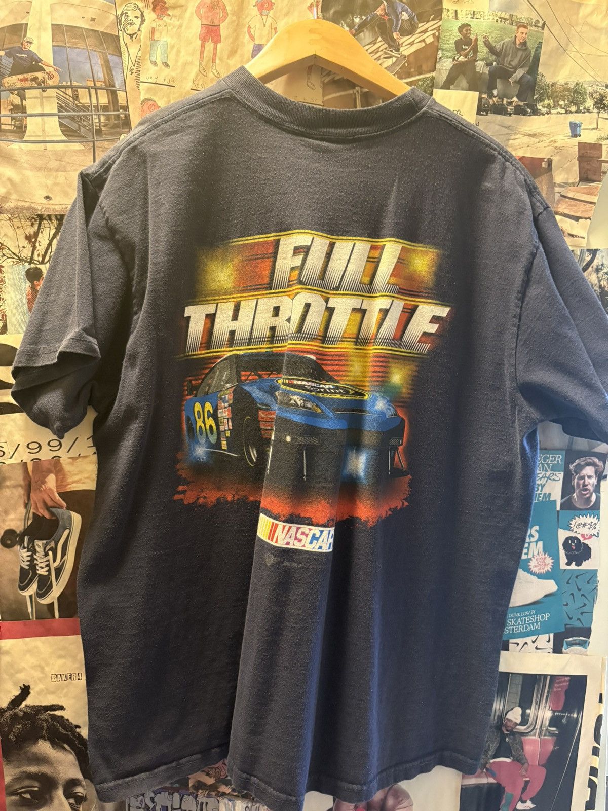 NASCAR Vintage Full Speed Nascar Tee shirt Size US L / EU 52-54 / 3 - 4 Thumbnail