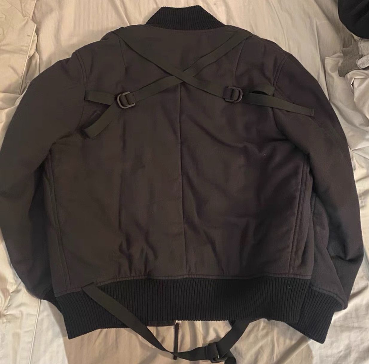 Helmut Lang Helmut Lang Strapped Bomber Jacket Size US L / EU 52-54 / 3 - 3 Thumbnail