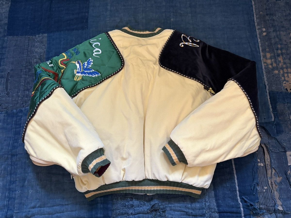 Kapital kapital Velveteen Siamese Bomber Jacket (Beautiful Jamaica) Size US M / EU 48-50 / 2 - 2 Thumbnail
