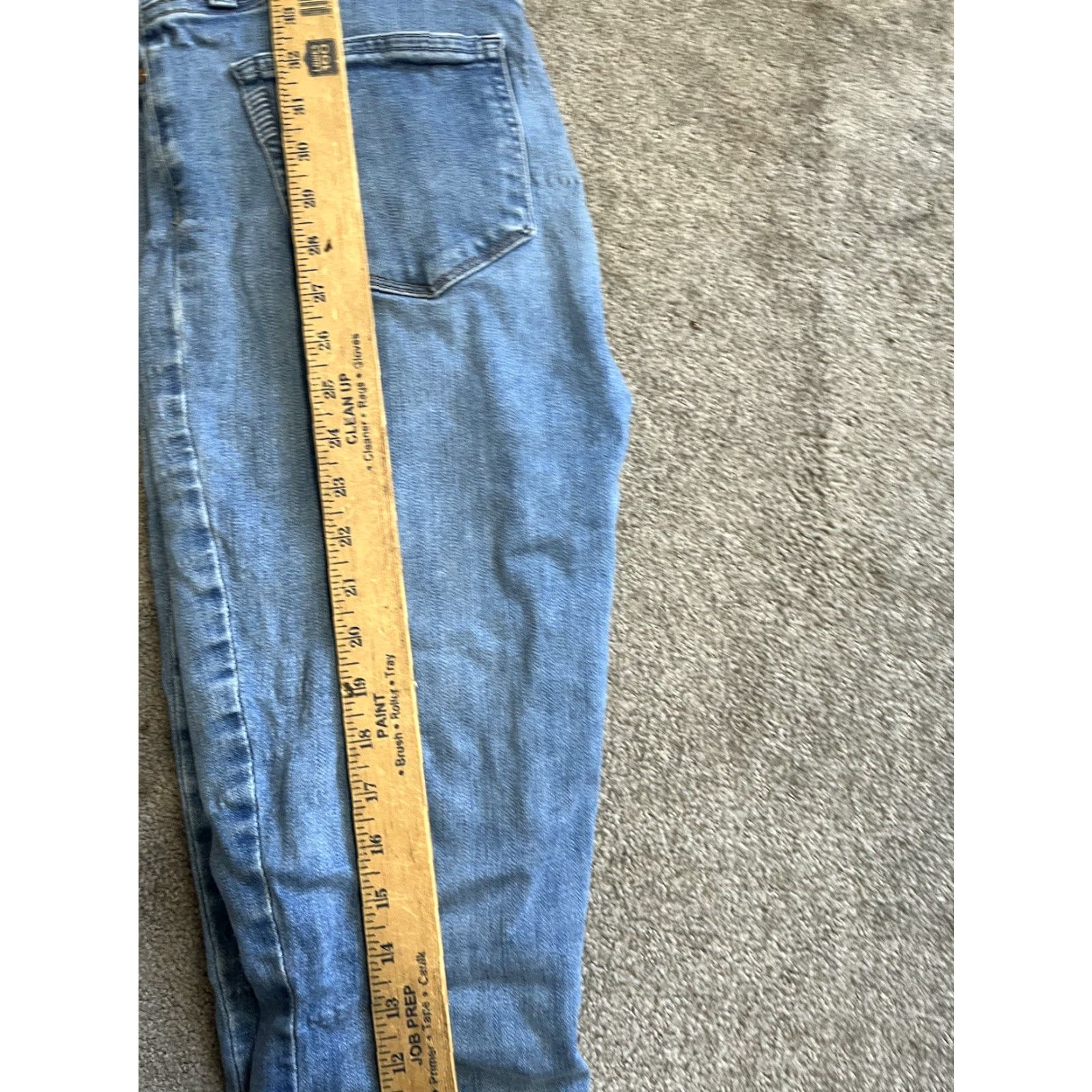 Paige PAIGE Hoxton Crop Jeans Medium Wash 31 Inseam 27 High Rise Skinny Women Shirt? Size 24" / US 00 / IT 34 - 7 Thumbnail