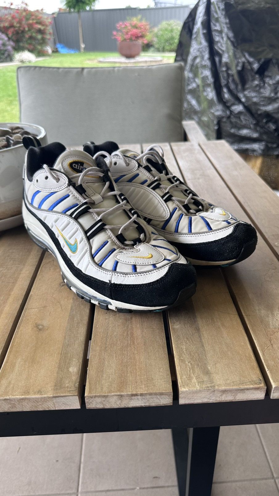 Nike Air Max 98 Premium “teal nebula” Size US 10 / EU 43 - 3 Thumbnail