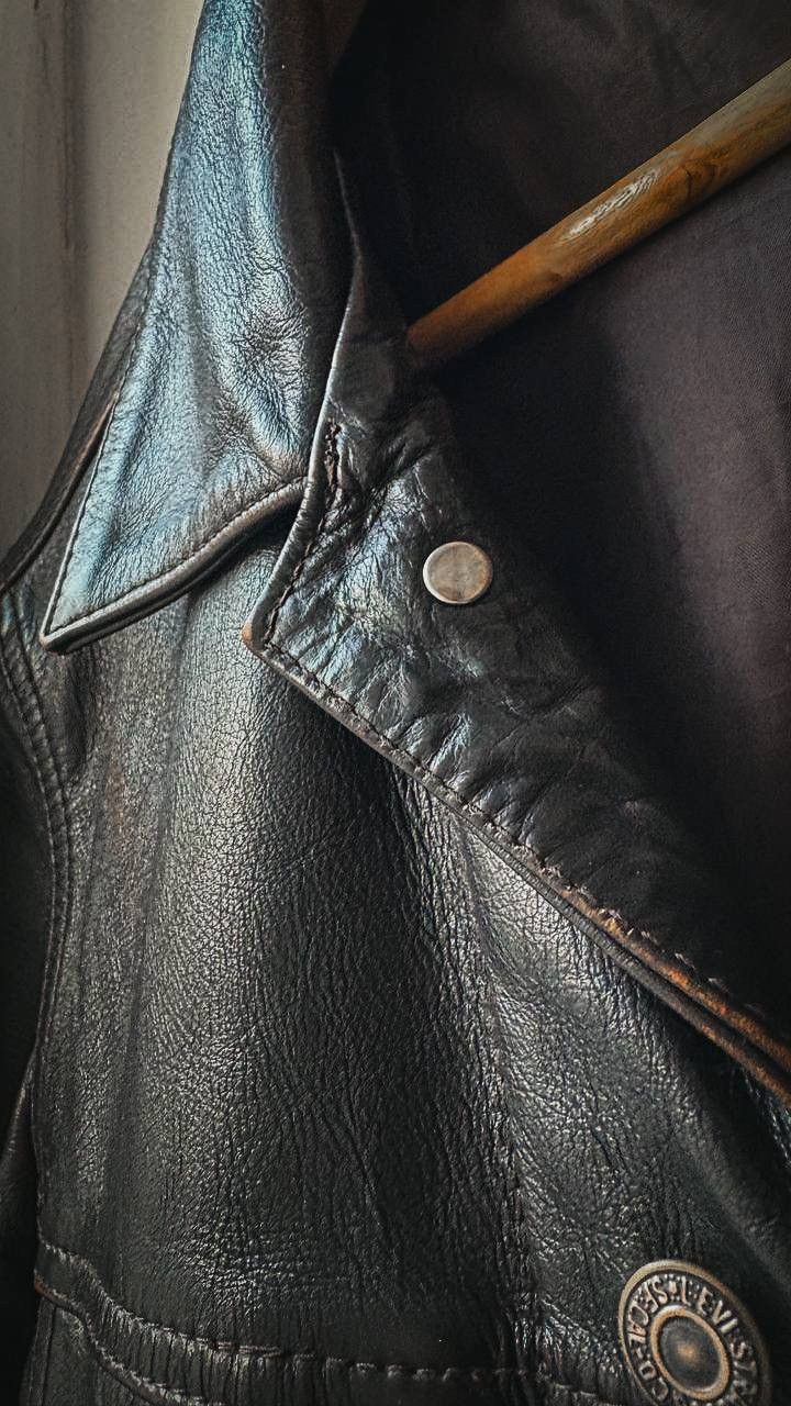 Levi's Vintage Clothing Vintage leather jacket Size 38S - 2 Thumbnail