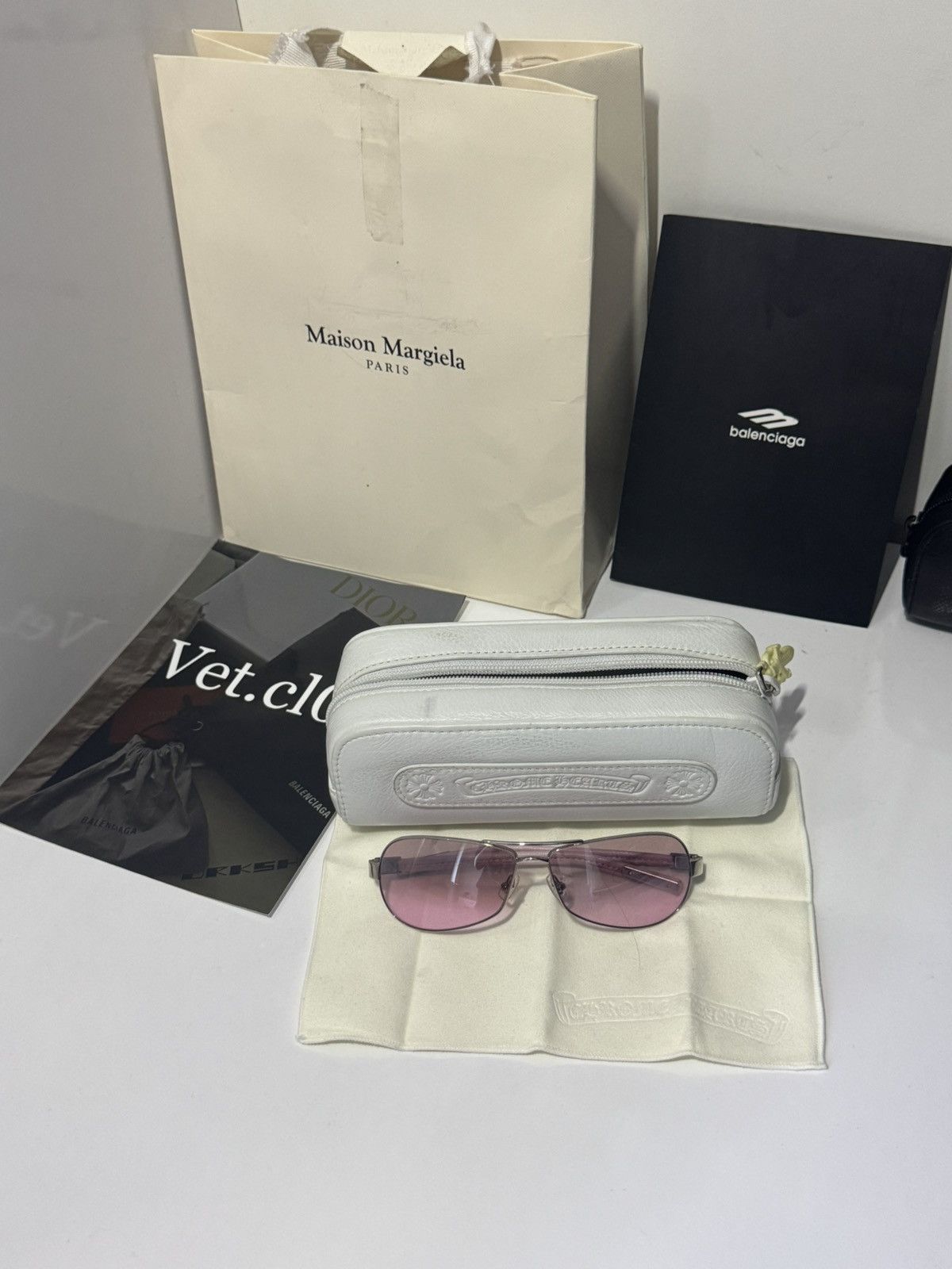 Chrome Hearts ✅Chrome hearts pink glasses Size ONE SIZE - 1 Thumbnail