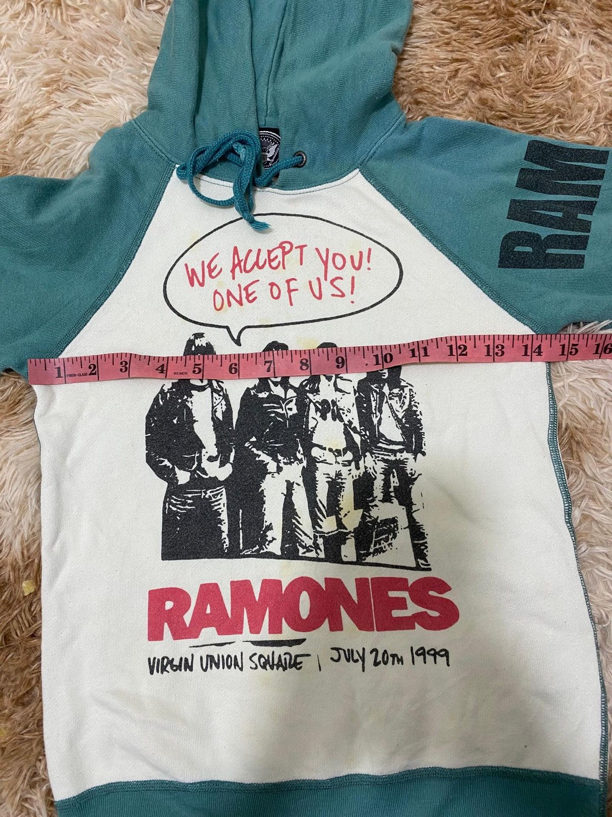 Hysteric Glamour HYSTERIC GLAMOUR X RAMONES HOODIE | Grailed
