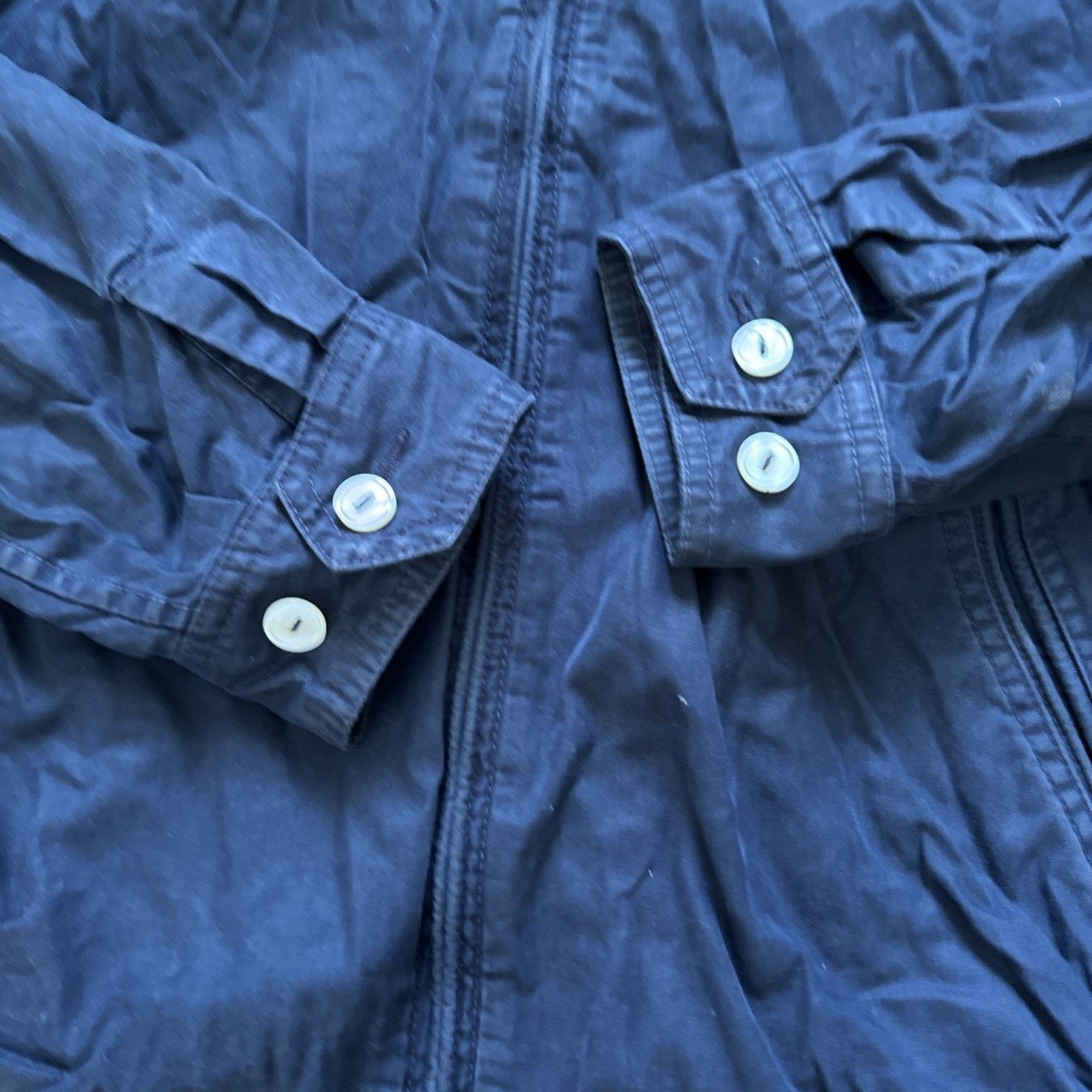 Polo Ralph Lauren Vintage POLO RALPH LAUREN Navy Zip Front Jacket sz S Size US S / EU 44-46 / 1 - 3 Thumbnail