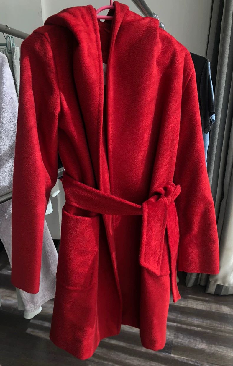 Max Mara Max Mara Bathrobe Coat Red Size S / US 4 / IT 40 - 3 Thumbnail