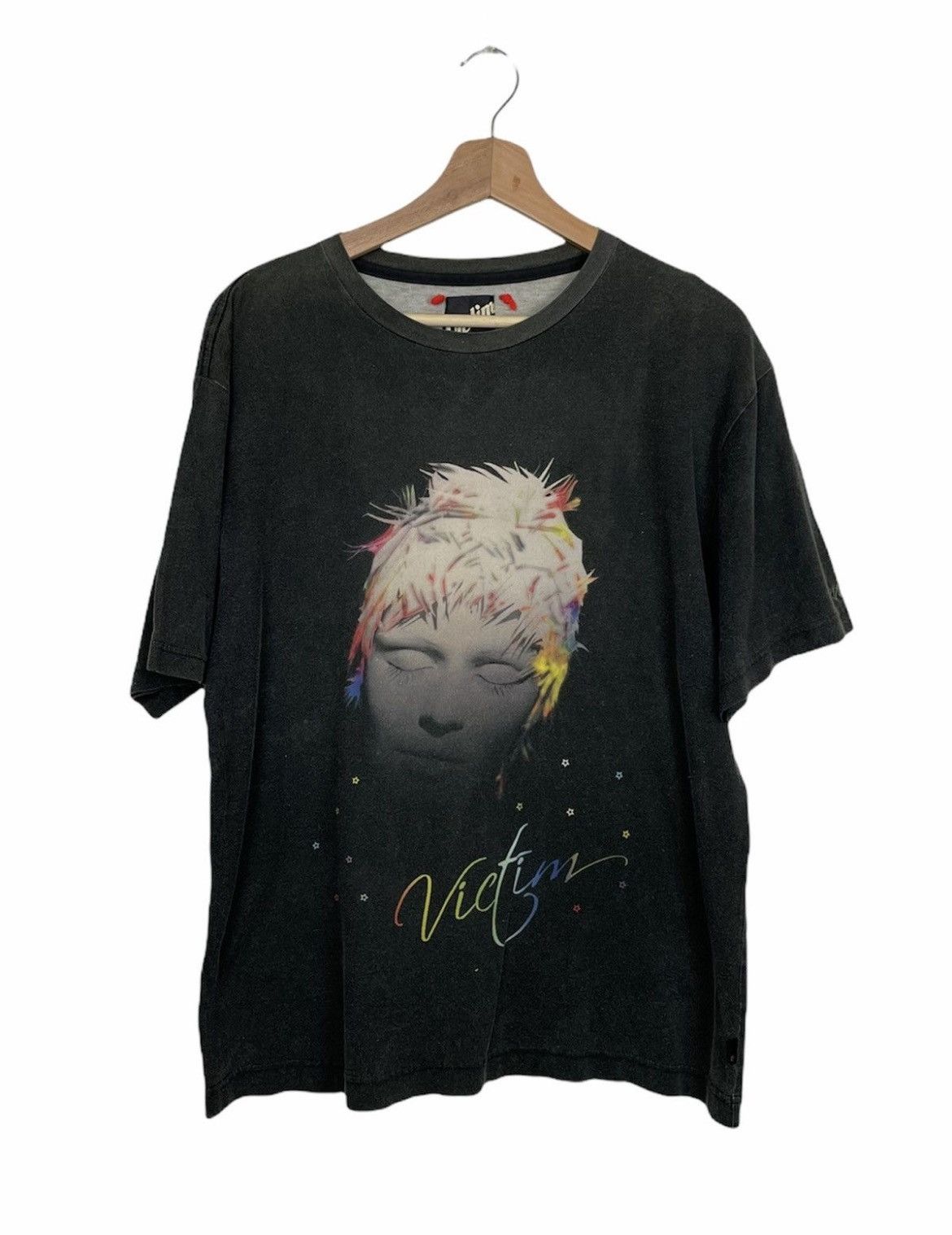 Designer × Vintage Victim x Armth Rainbow Anarchy | Garment Dyed Tee Size US XL / EU 56 / 4 - 1 Thumbnail