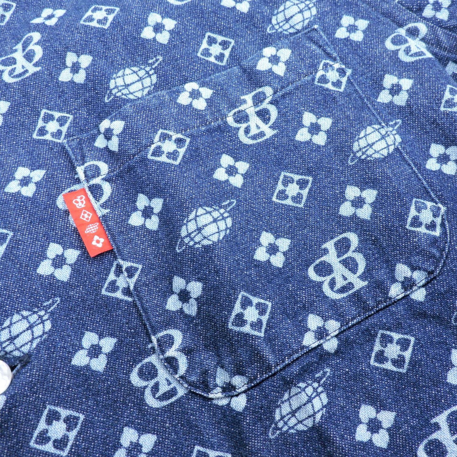 Beams Japan BEAMS BOY MONOGRAM LONG SLEEVE SHIRT Size US M / EU 48-50 / 2 - 4 Thumbnail