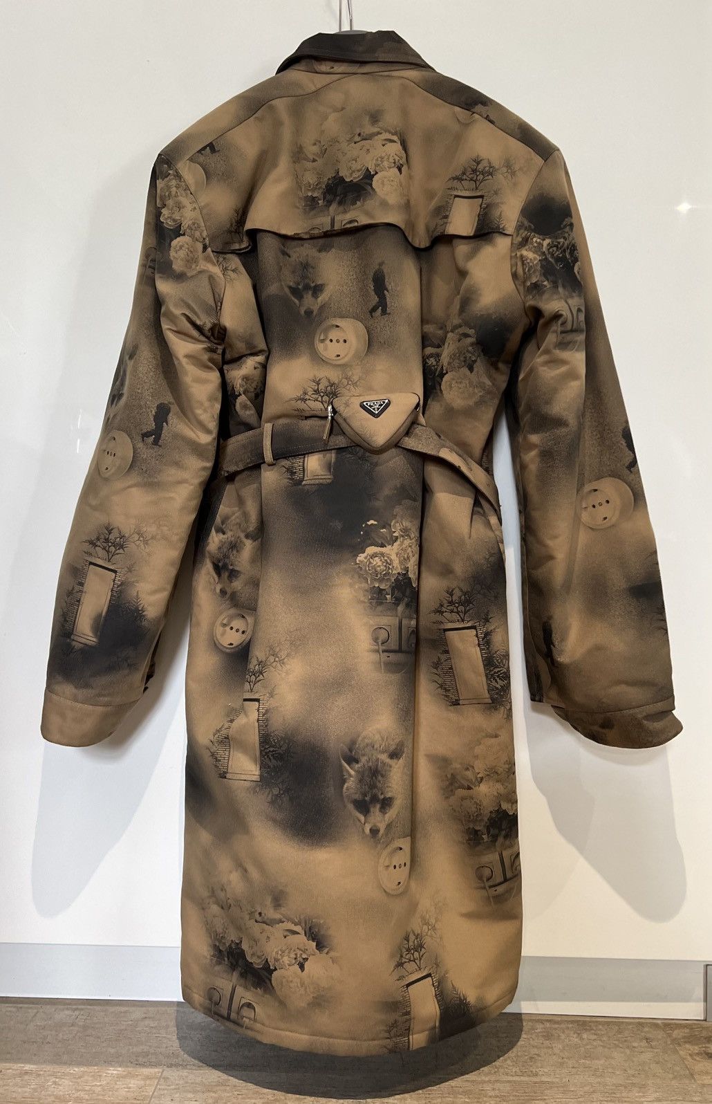 Prada × Raf Simons Prada FW22 Mens Cinematic “Special Edition” printed Parka Size US M / EU 48-50 / 2 - 2 Thumbnail