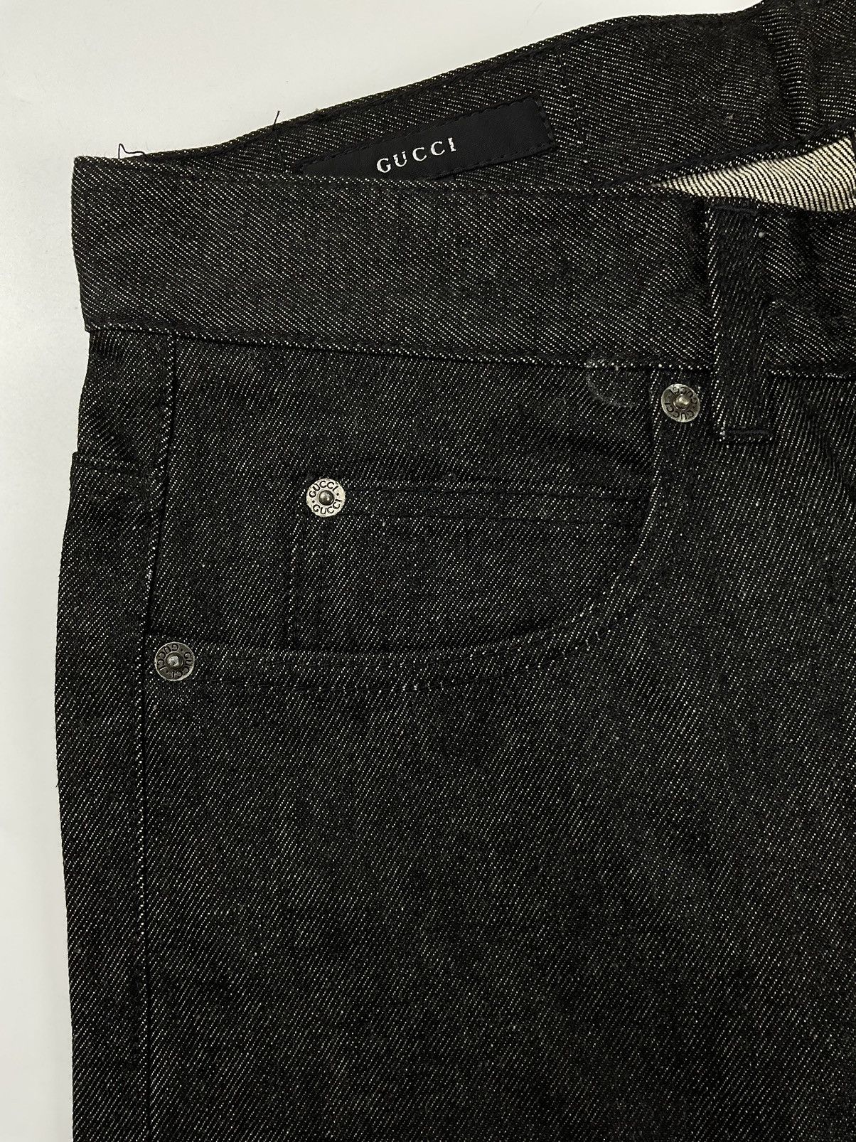 Gucci Gucci x Tom Ford F/W'98 Straight Denim Size US 30 / EU 46 - 6 Thumbnail