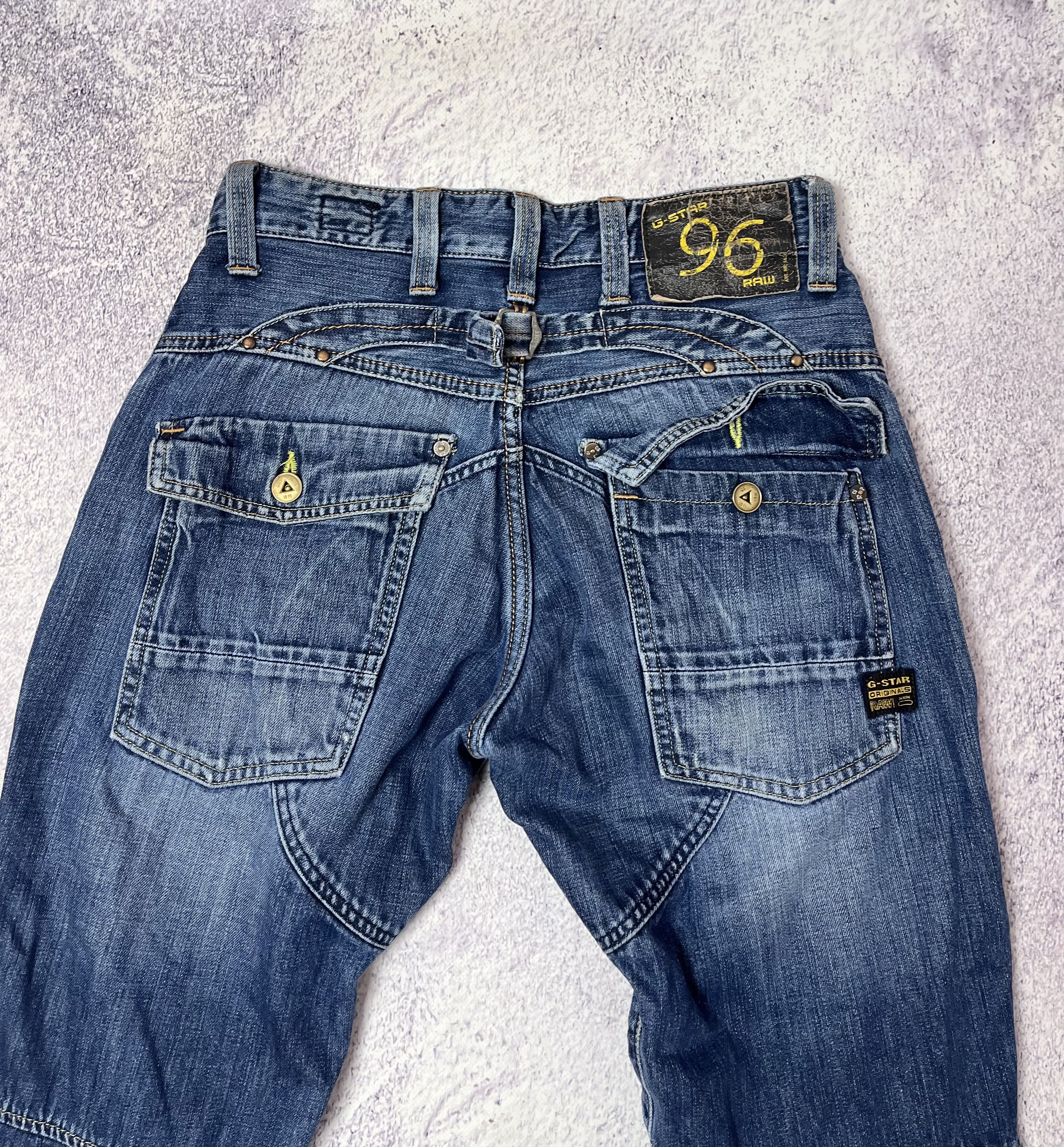 G-Star × Vintage Vintage casual pants G-star Raw cargo size 32 Y2K Size US 32 / EU 48 - 14 Thumbnail