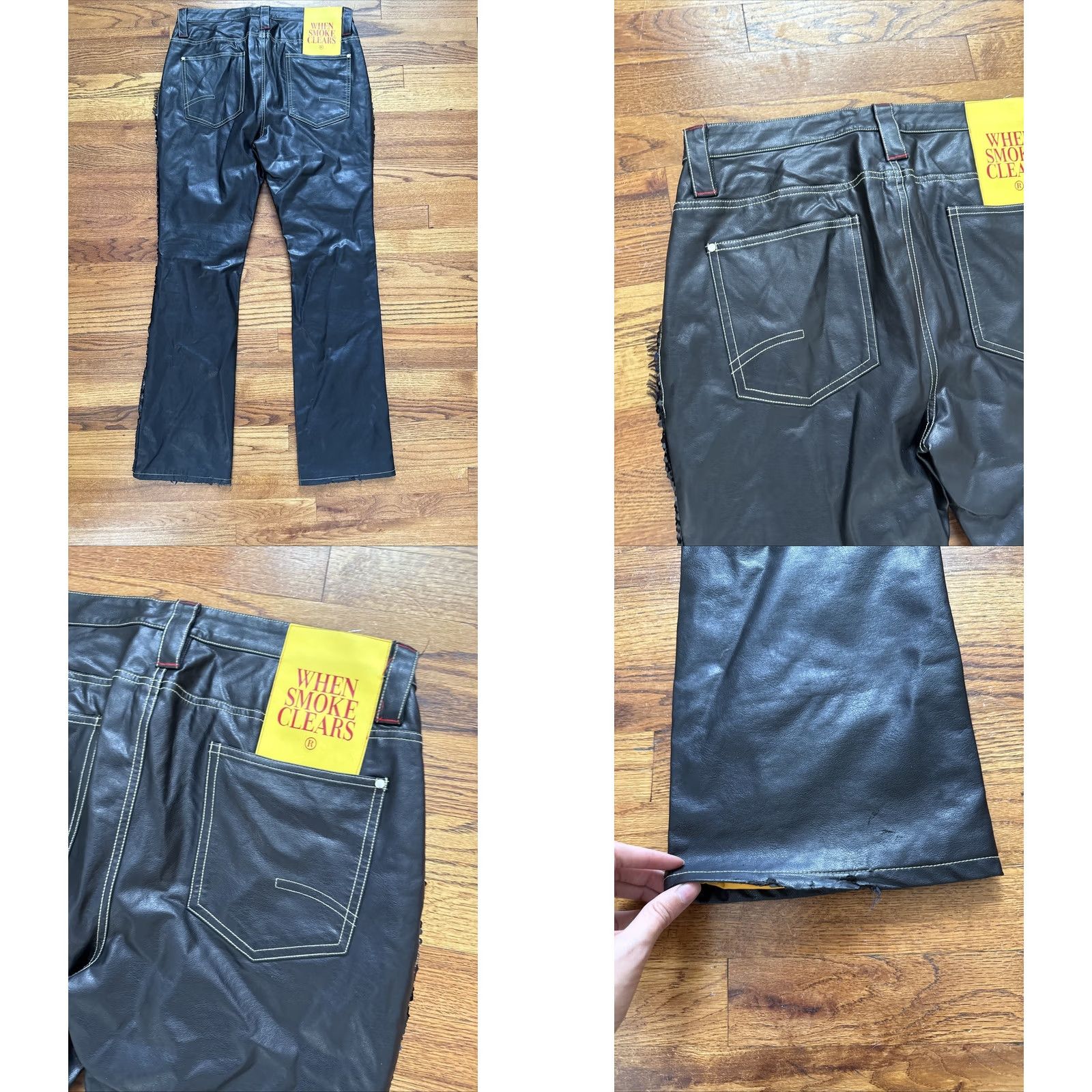 Vintage When Smoke Clears WSC Sequin Pants Men’s Size 38 Regular 32in Inseam Black Chino Pants Mens Sequin Size US 38 / EU 54 - 10 Thumbnail