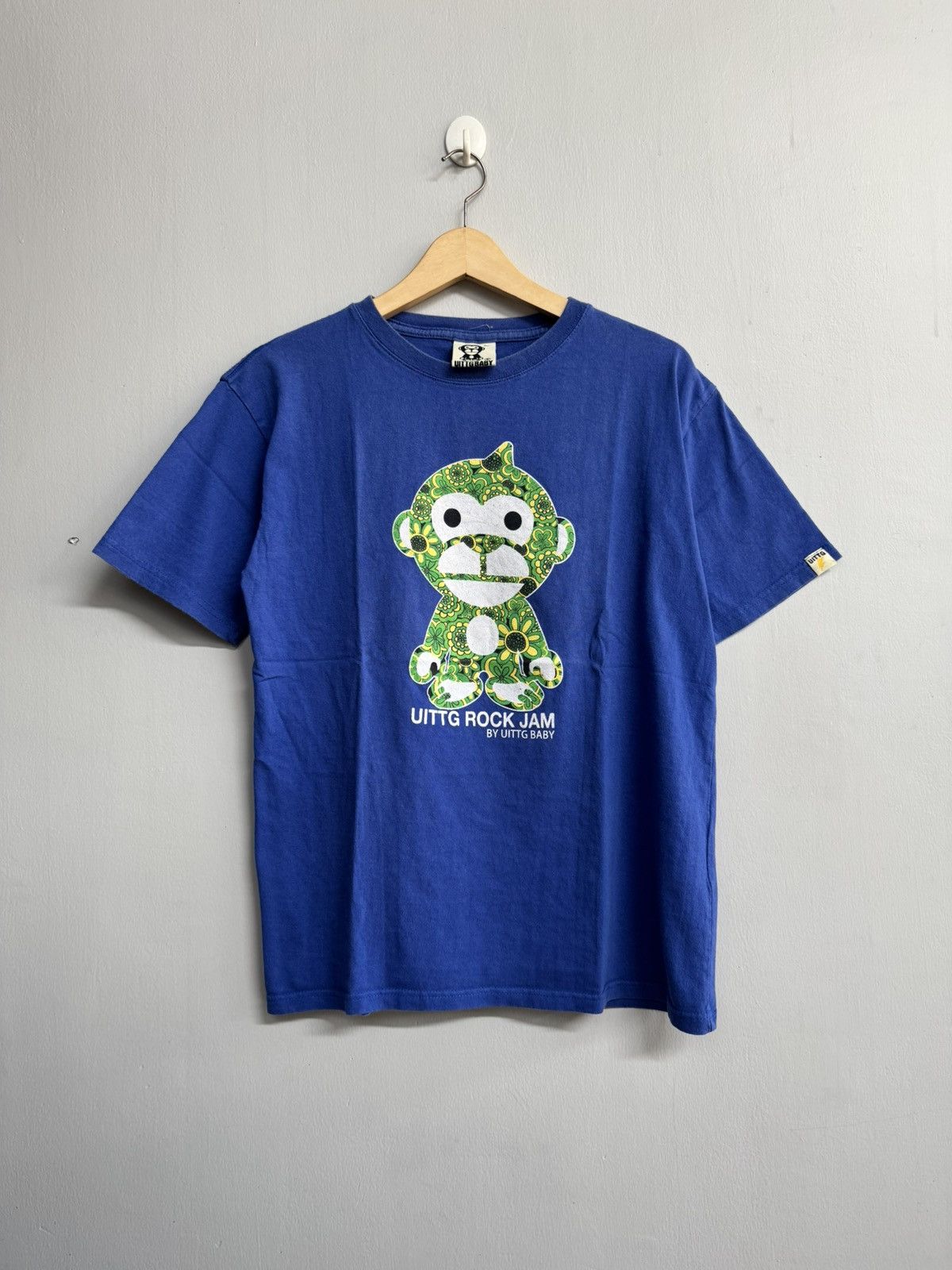 Japanese Brand UITTG ROCK JAM BY UITTG BABY BLUE T SHIRT Size US M / EU 48-50 / 2 - 1 Thumbnail