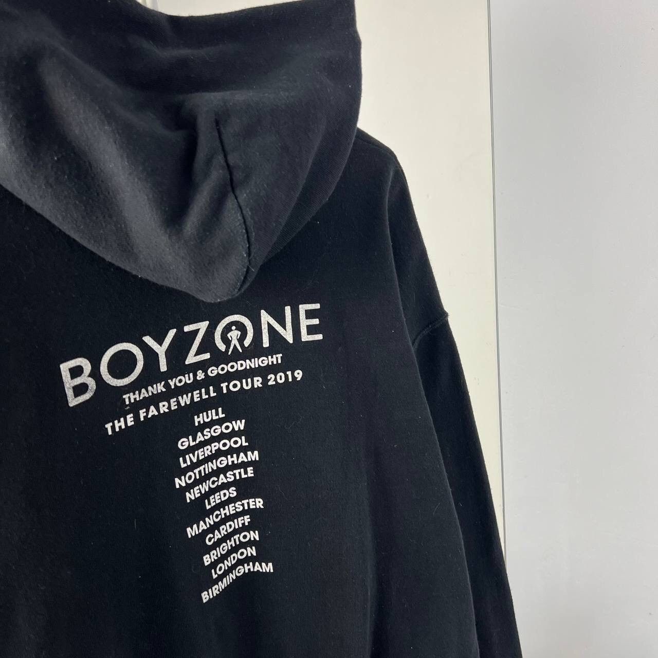 Band Tees Boyzone Hoodie Tour Rock Band Big Print Size US XL / EU 56 / 4 - 4 Thumbnail
