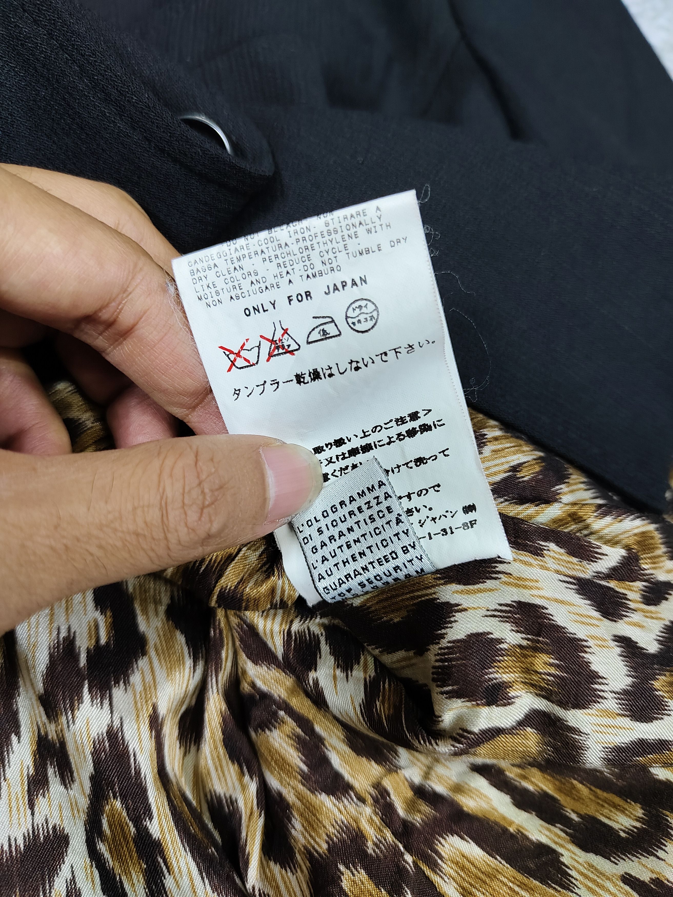 Dolce & Gabbana 00s Dolce Gabbana-Glam Tailored luxury Leopard Lining Blazer Size M / US 6-8 / IT 42-44 - 8 Thumbnail