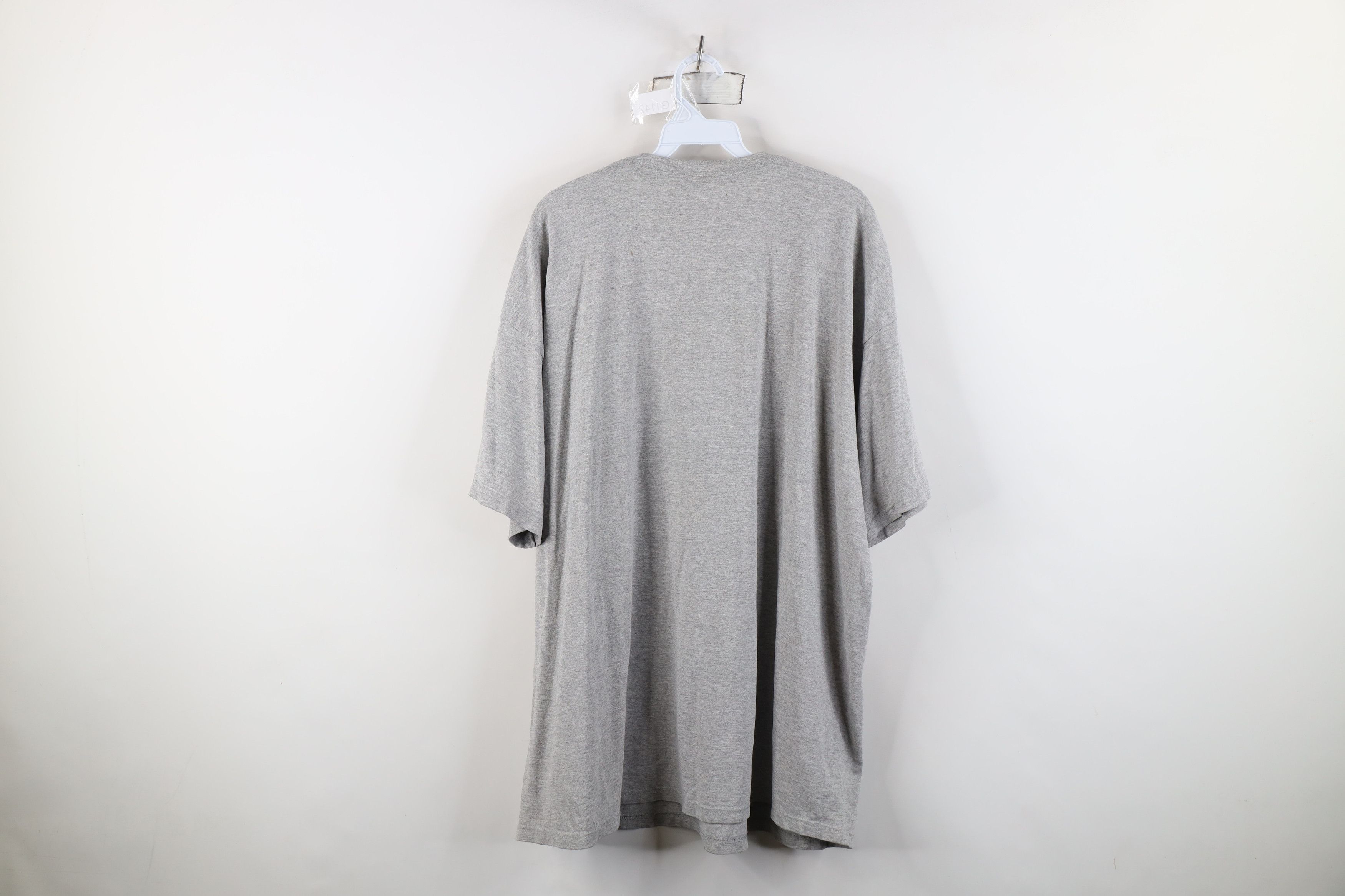 Nike Vintage Y2K Nike Block Letter Spell Out T-Shirt Gray Size US XXL / EU 58 / 5 - 12 Thumbnail