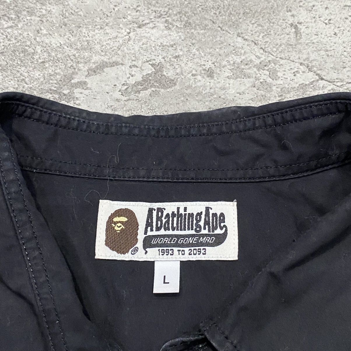 Bape × Dr. Martens Bape X Dr. Martens Black Work Shirt Size US L / EU 52-54 / 3 - 2 Thumbnail