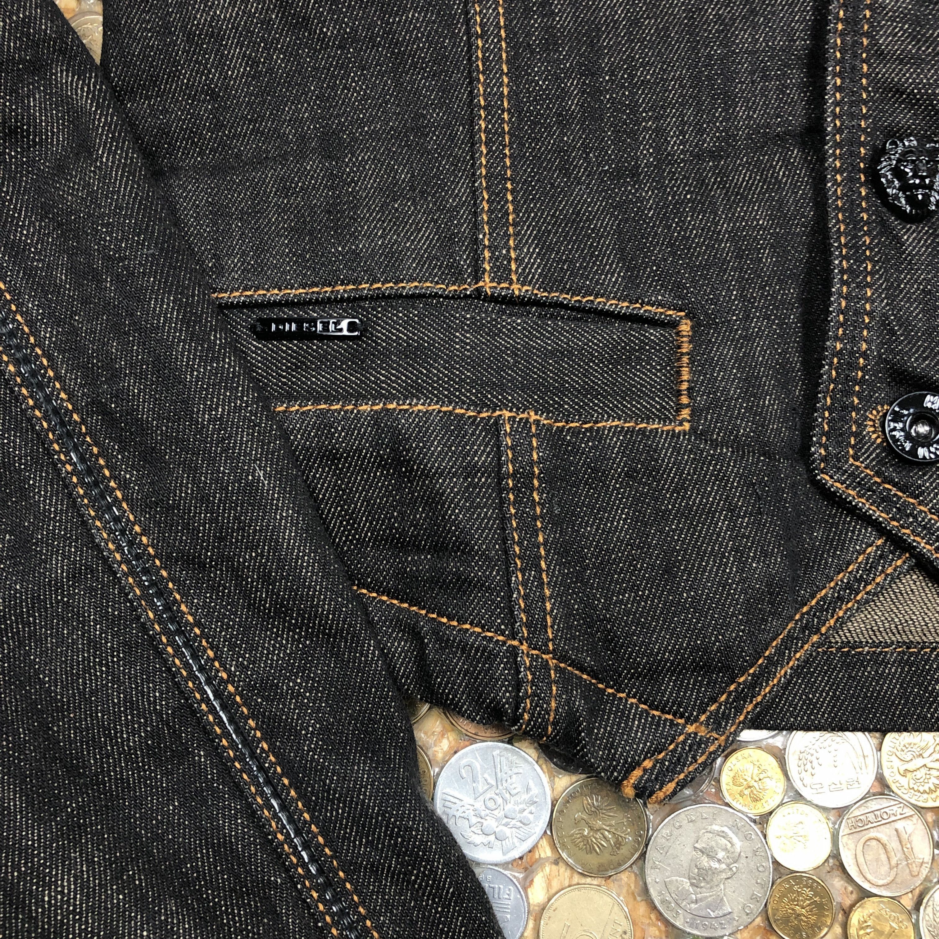 Diesel Diesel Denim jeans blazer jacket 90's Size M / US 6-8 / IT 42-44 - 2 Thumbnail