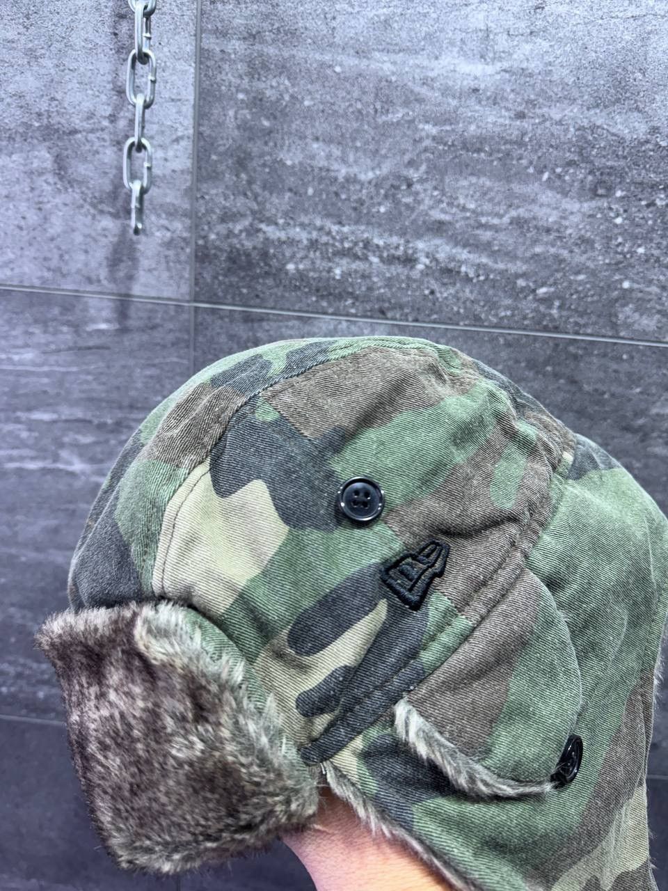 New Era New Era Woodland Trapper Ushanka Hat Men’s Cap Camo Size XL Size ONE SIZE - 4 Thumbnail