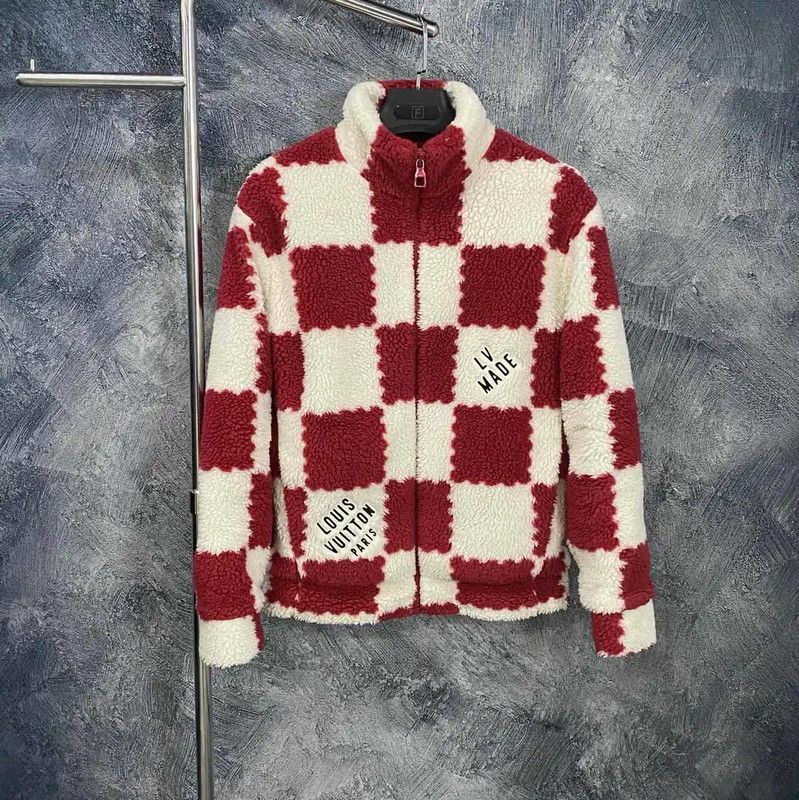 Louis Vuitton Louis Vuitton Men's Red Long Sleeve Jacket 0089 Size US M / EU 48-50 / 2 - 1 Thumbnail